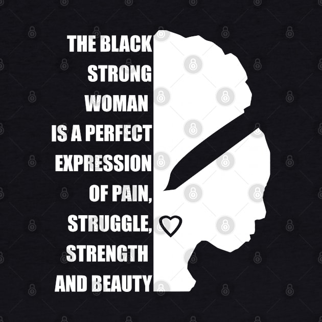 Black Strong Woman by Black Pumpkin